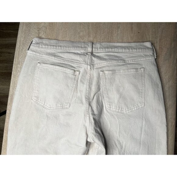 Abercrombie The Baggy Low Rise Curve Love in Chai Gray Tan Size 32 - Picture 6 of 9